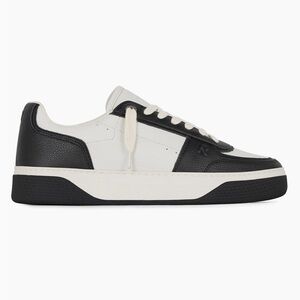 Represent Initial Leather Low-Top Sneakers - NWT/box